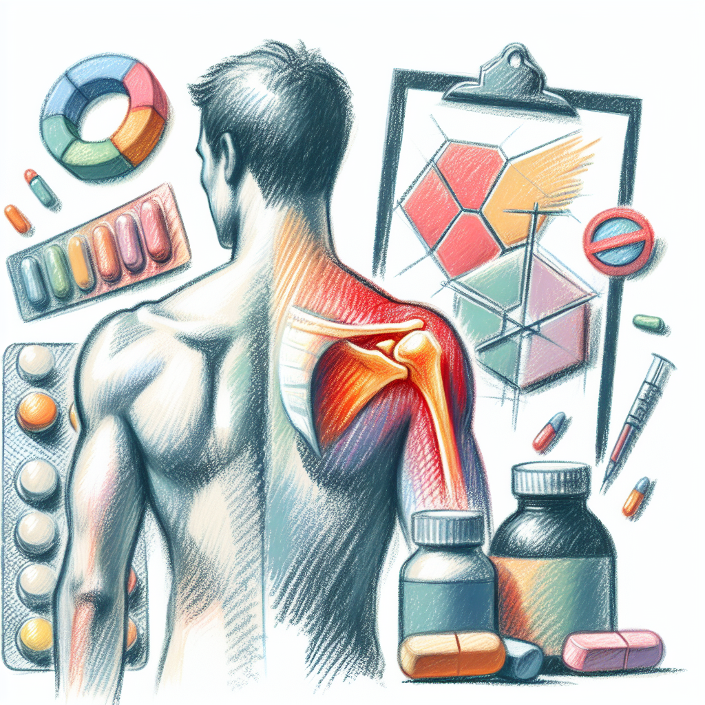 Pastelková ilustrace znázorňující téma: Zdraví a léky