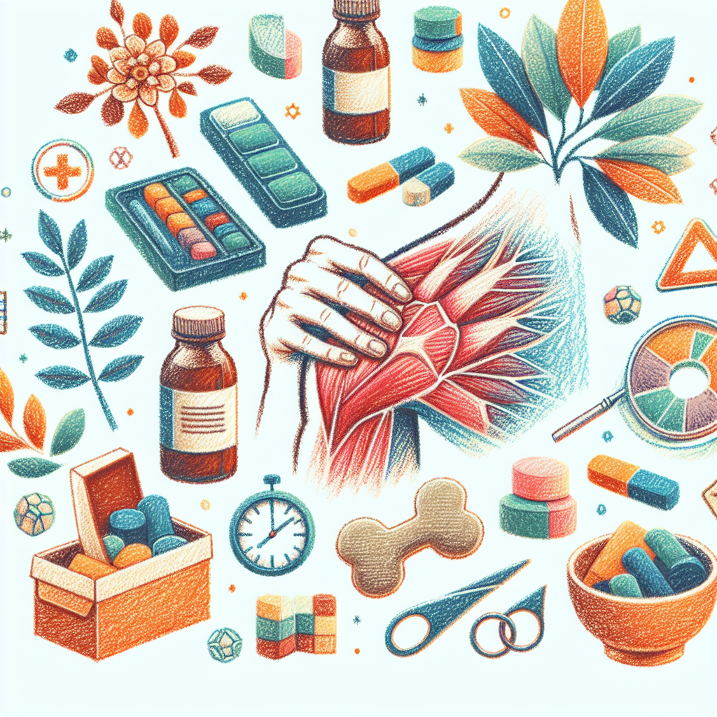 Pastelková ilustrace znázorňující téma: Masáže