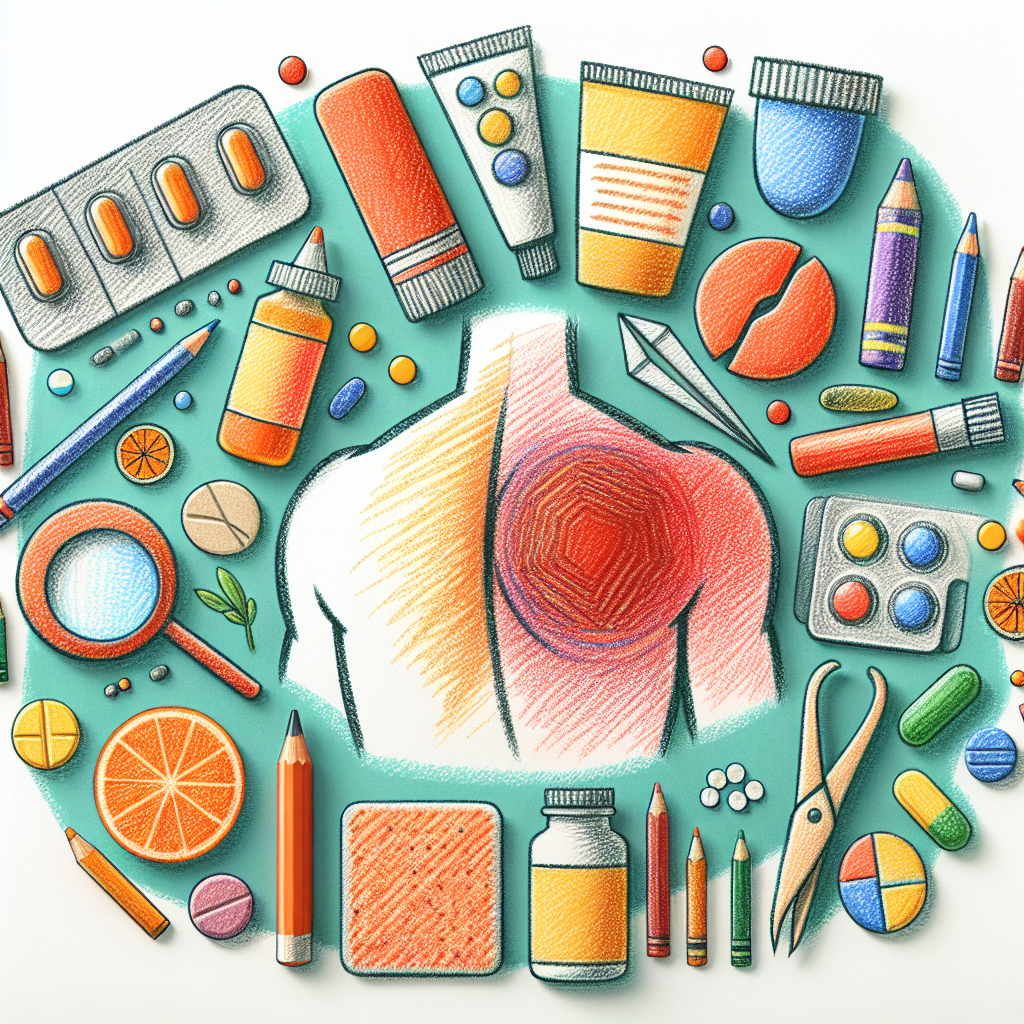 Pastelková ilustrace znázorňující téma: Zdraví a wellness