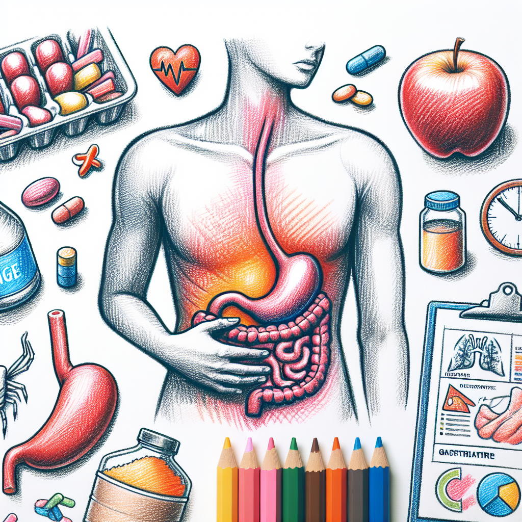 Pastelková ilustrace znázorňující téma: Zdraví