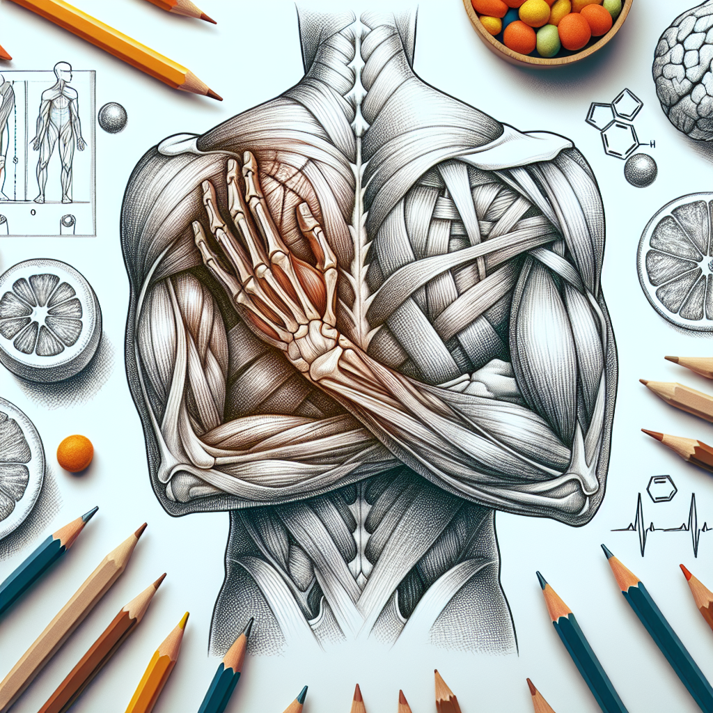 Pastelková ilustrace znázorňující téma: Zdraví a rehabilitace