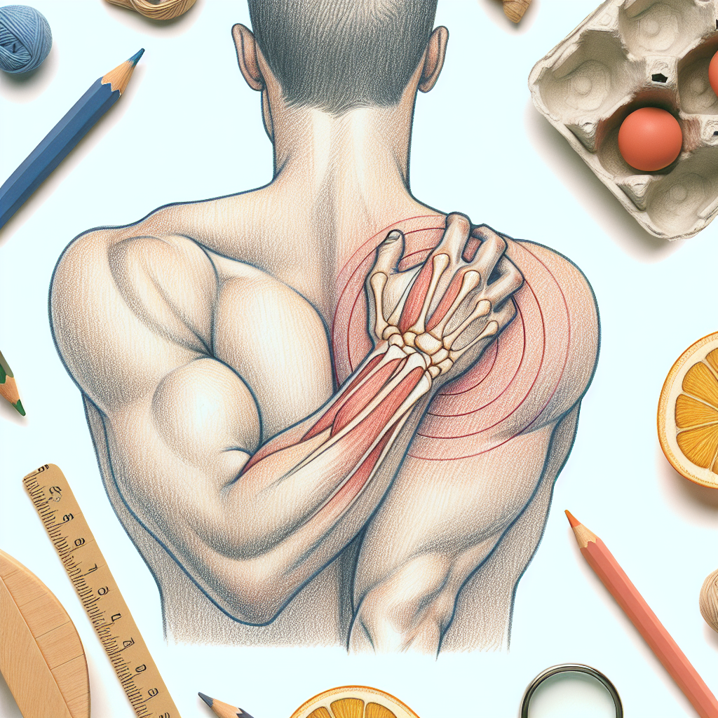 Pastelková ilustrace znázorňující téma: Zdraví kloubů