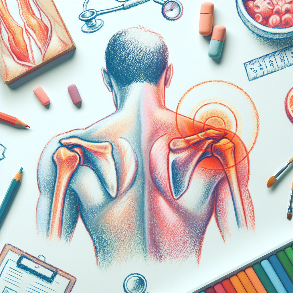 Pastelková ilustrace znázorňující téma: Zdraví