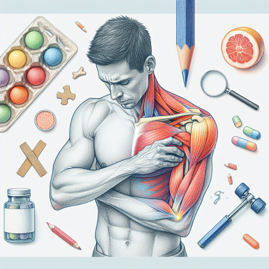 Pastelková ilustrace znázorňující téma: Zdraví a rehabilitace