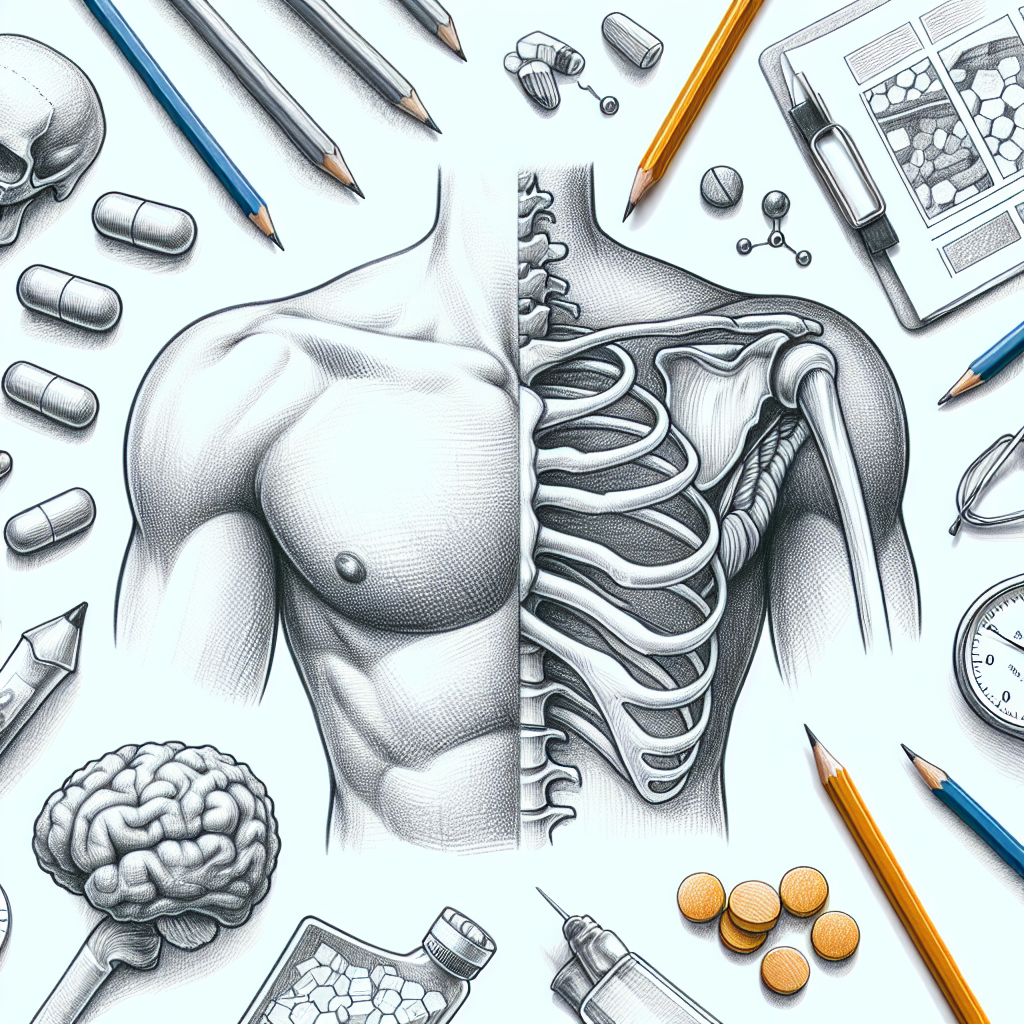 Pastelková ilustrace znázorňující téma: Zdraví