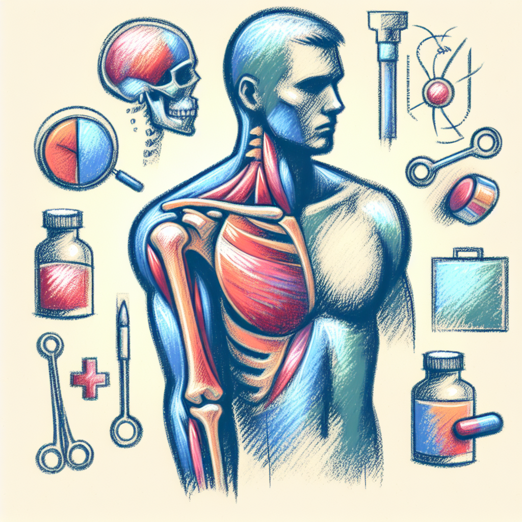 Pastelková ilustrace znázorňující téma: Zdraví