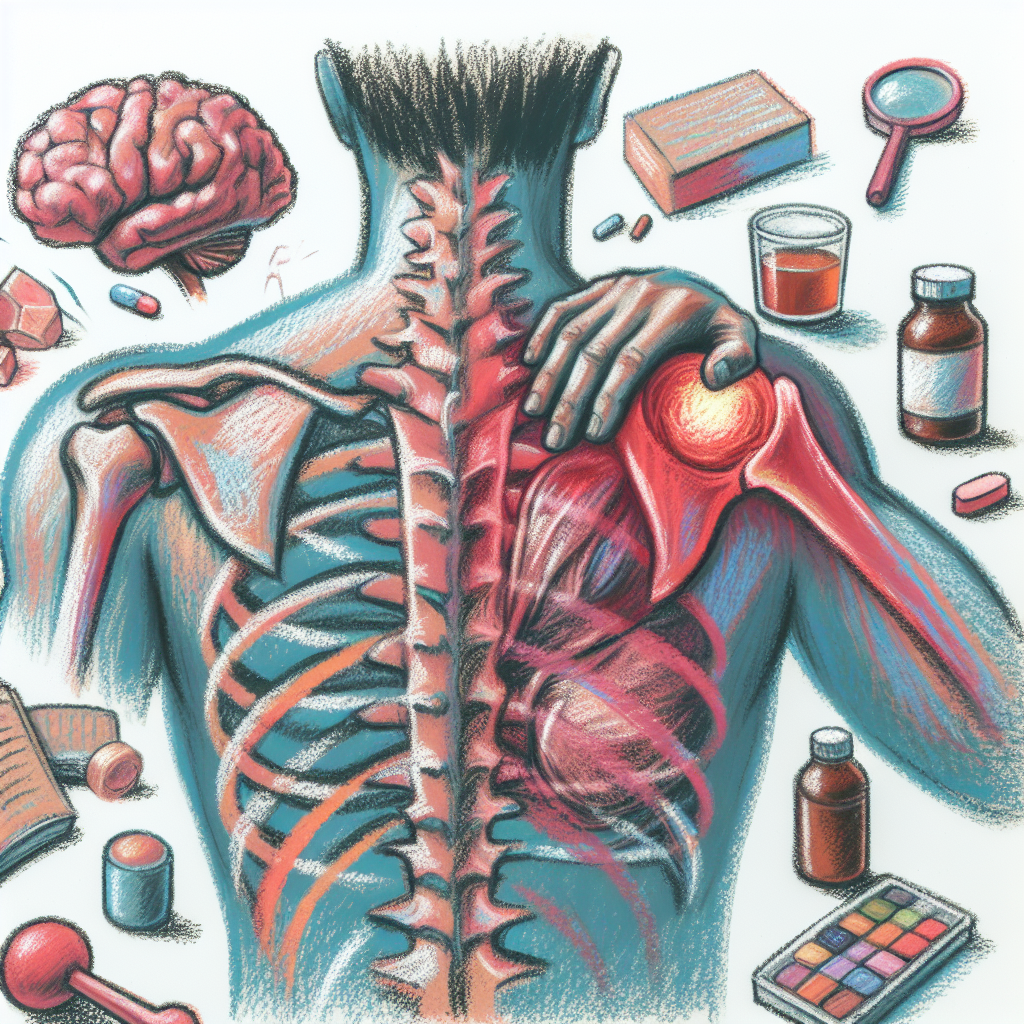 Pastelková ilustrace znázorňující téma: Zdraví