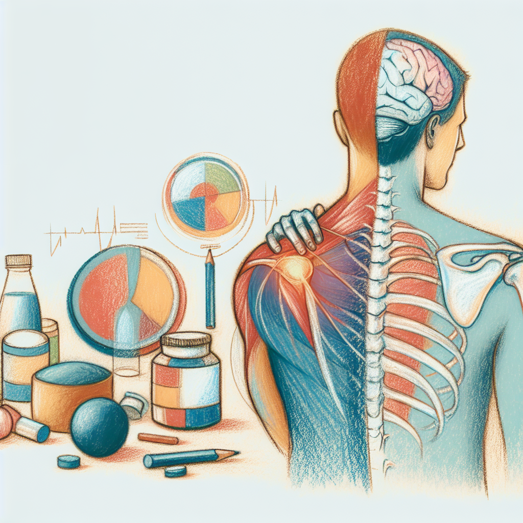 Pastelková ilustrace znázorňující téma: Psychologie bolesti