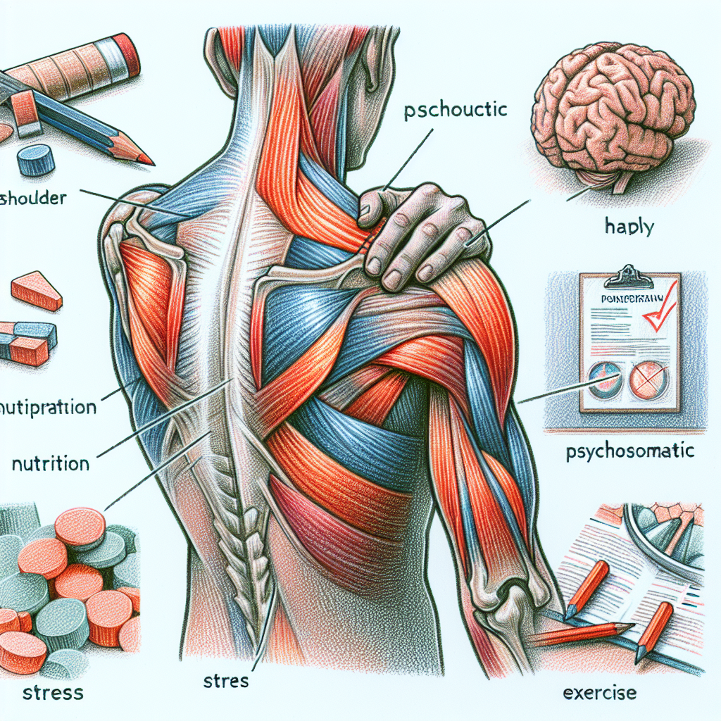 Pastelková ilustrace znázorňující téma: Psychosomatika