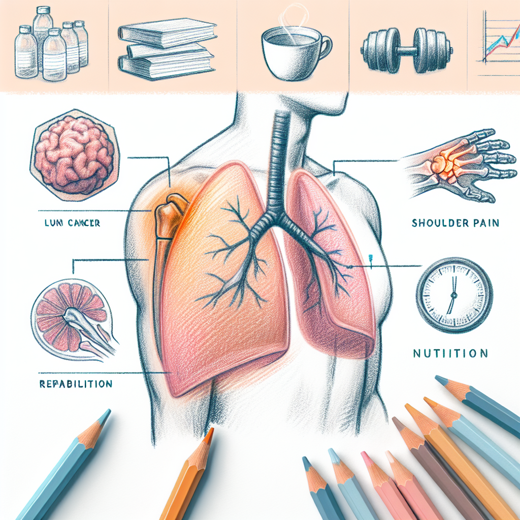 Pastelková ilustrace znázorňující téma: Zdraví