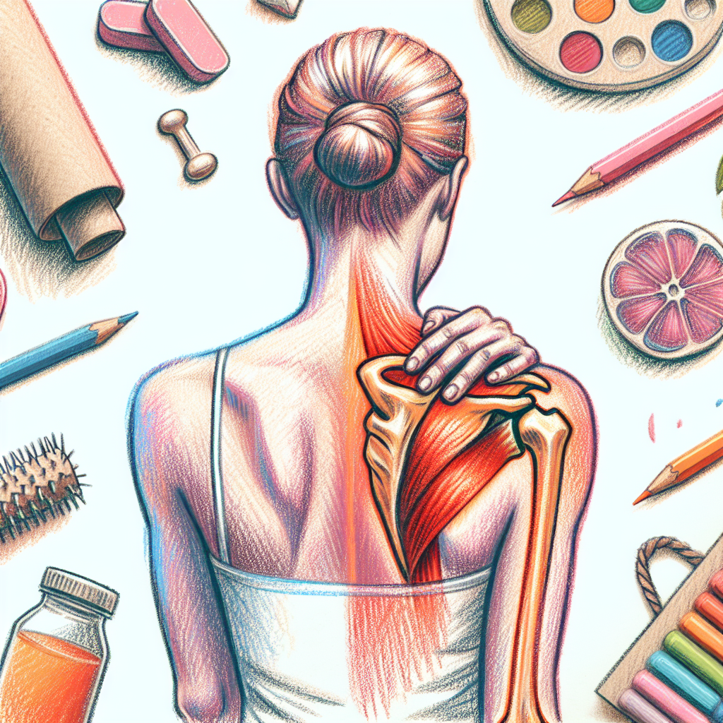 Pastelková ilustrace znázorňující téma: Zdraví
