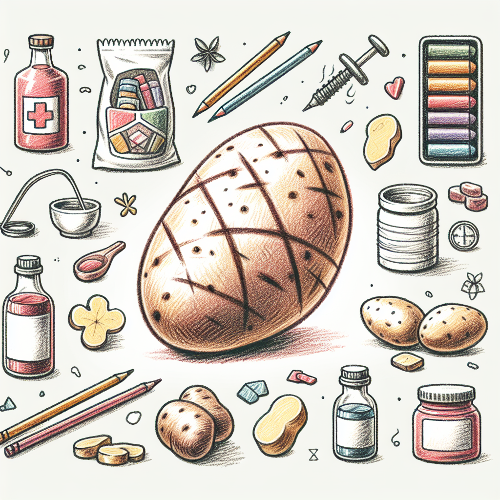 Pastelková ilustrace znázorňující téma: Přírodní léčba