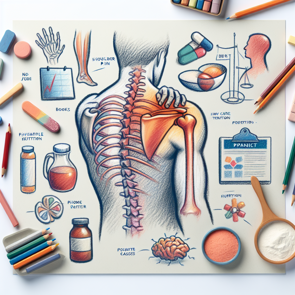 Pastelková ilustrace znázorňující téma: Zdraví