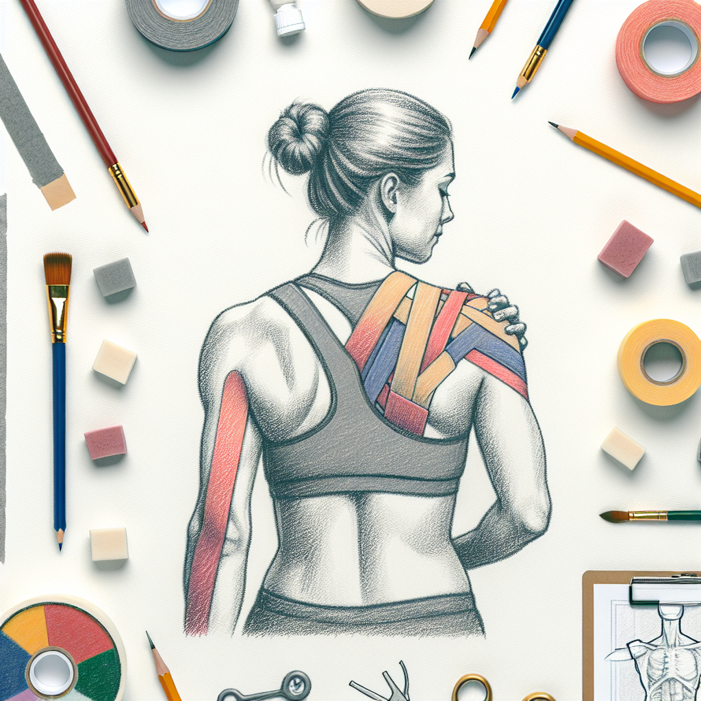 Pastelková ilustrace znázorňující téma: Rehabilitace