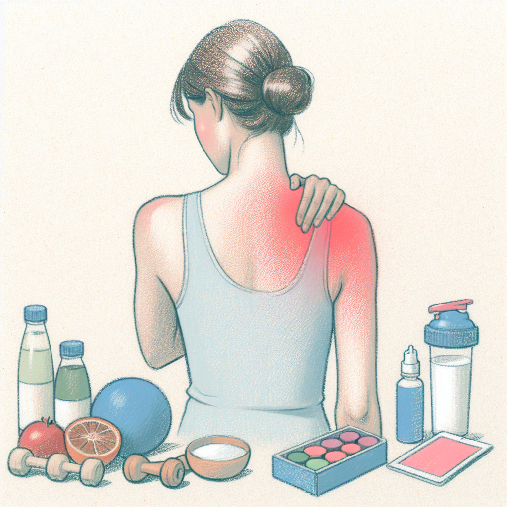 Pastelková ilustrace znázorňující téma: Zdraví a wellness
