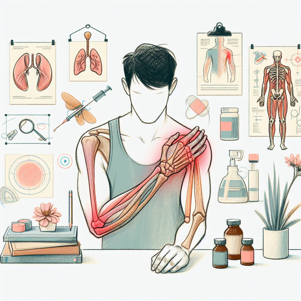 Pastelková ilustrace znázorňující téma: Zdraví a rehabilitace