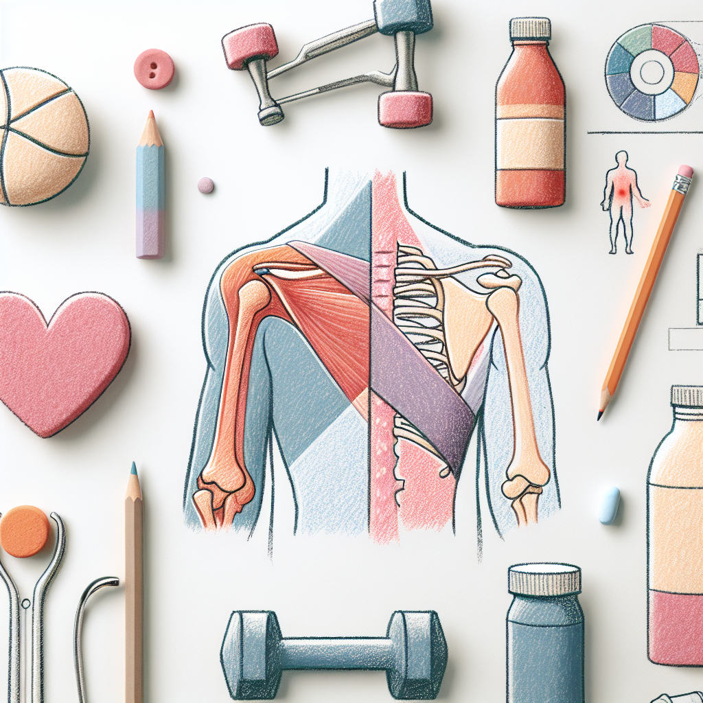 Pastelková ilustrace znázorňující téma: Zdraví