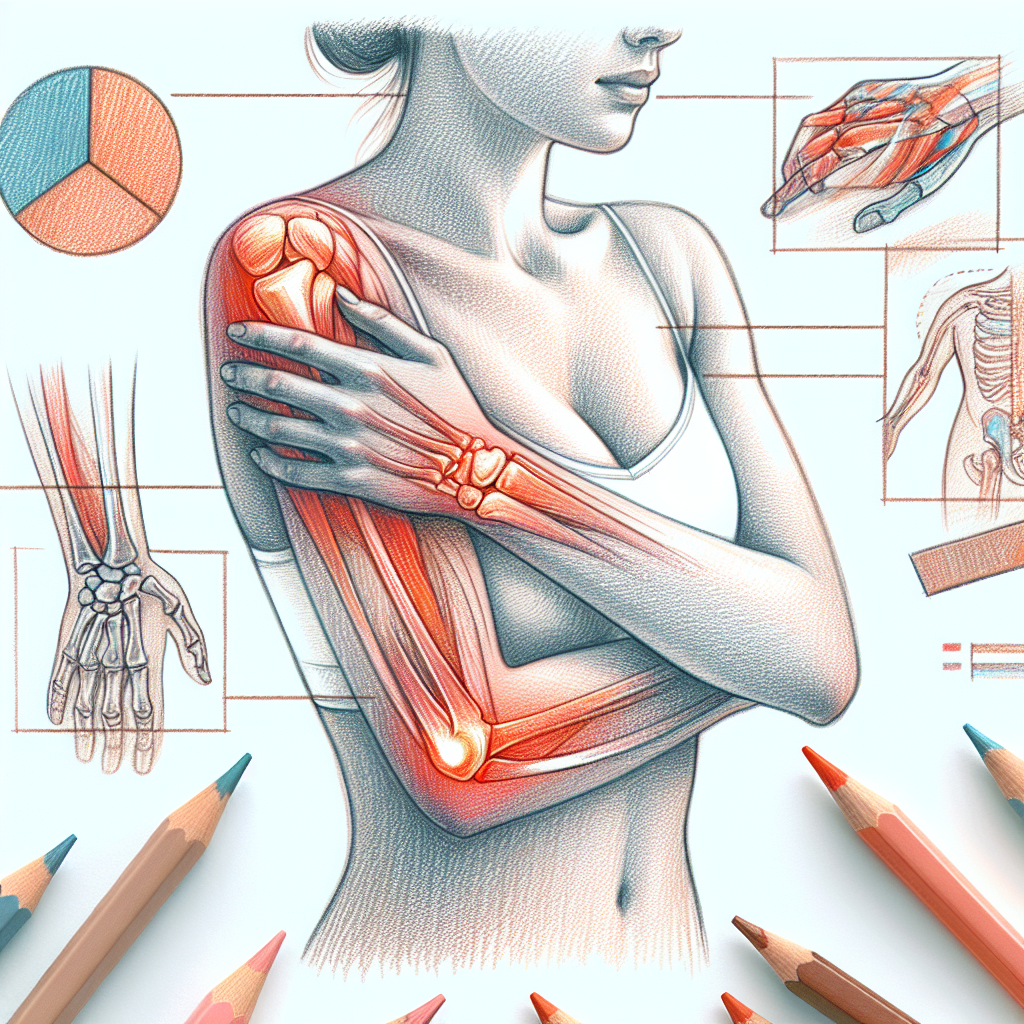Pastelková ilustrace znázorňující téma: Zdraví