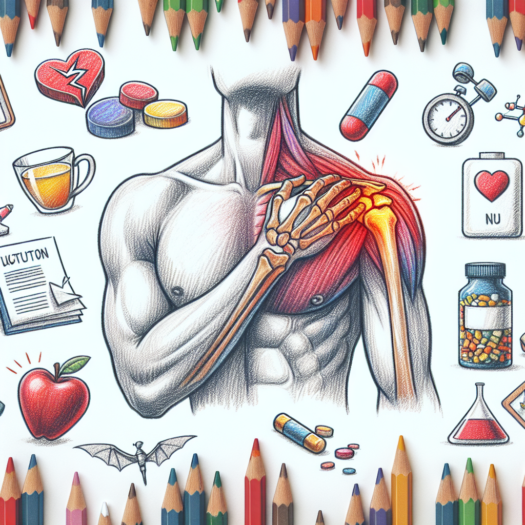 Pastelková ilustrace znázorňující téma: Zdraví kloubů