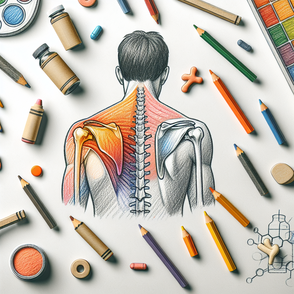 Pastelková ilustrace znázorňující téma: Zdraví a wellness