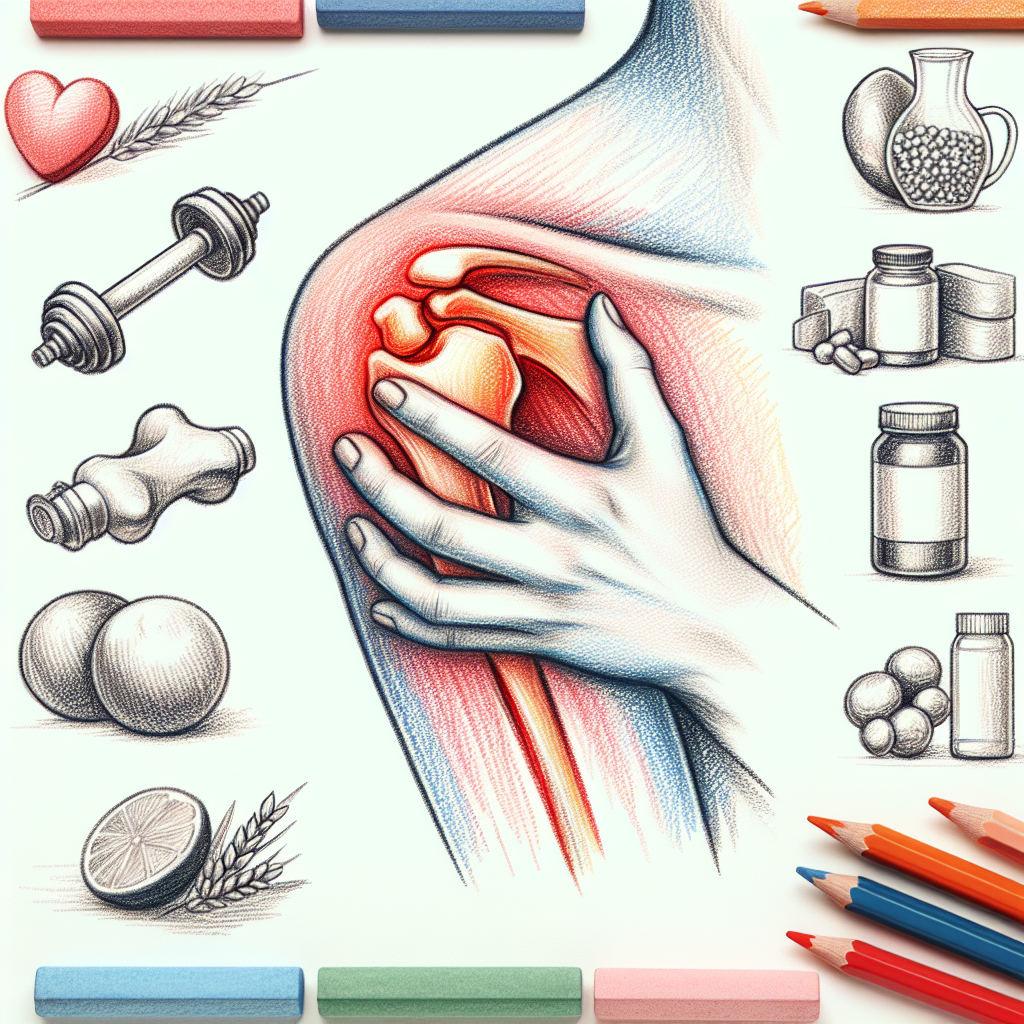 Pastelková ilustrace znázorňující téma: Zdraví a wellness
