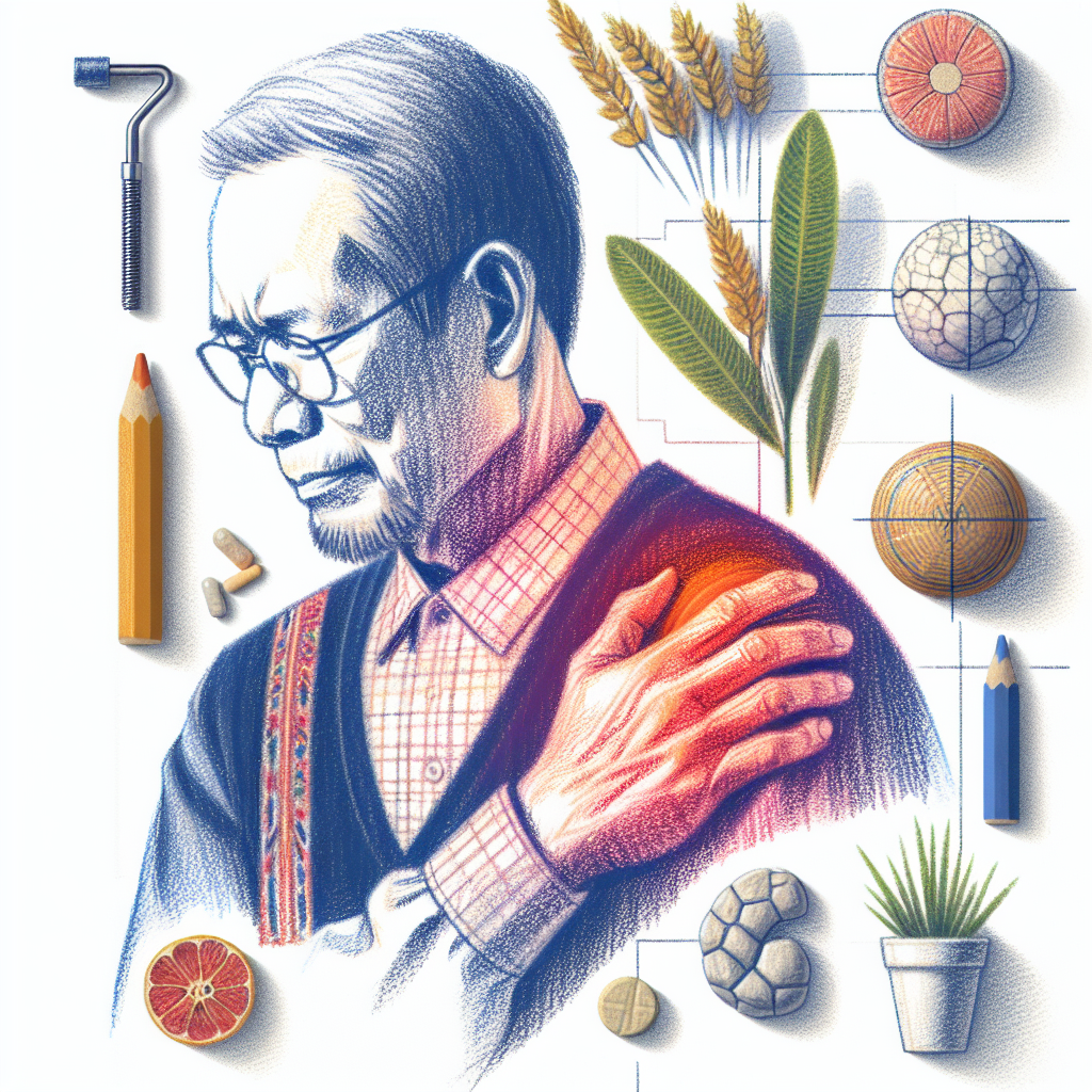 Pastelková ilustrace znázorňující téma: Zdraví