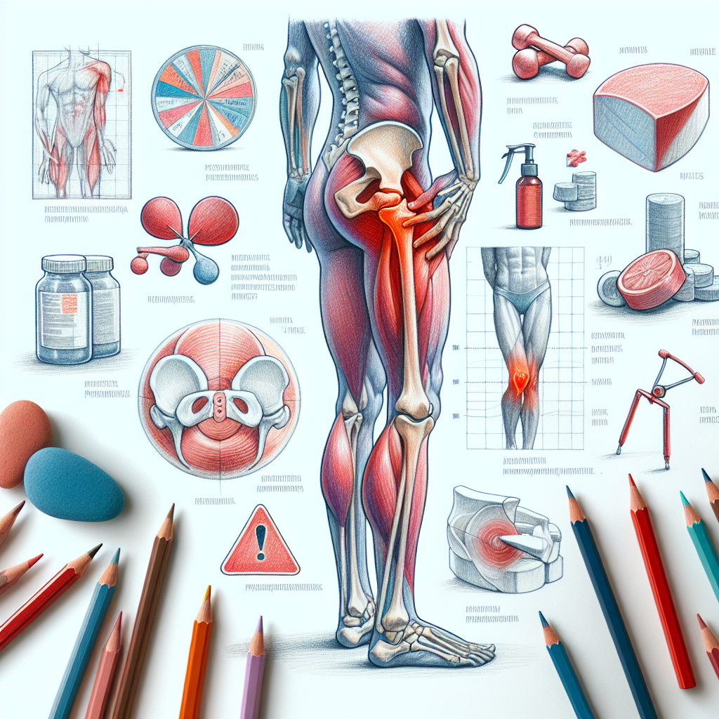 Pastelková ilustrace znázorňující téma: Bolest kloubů