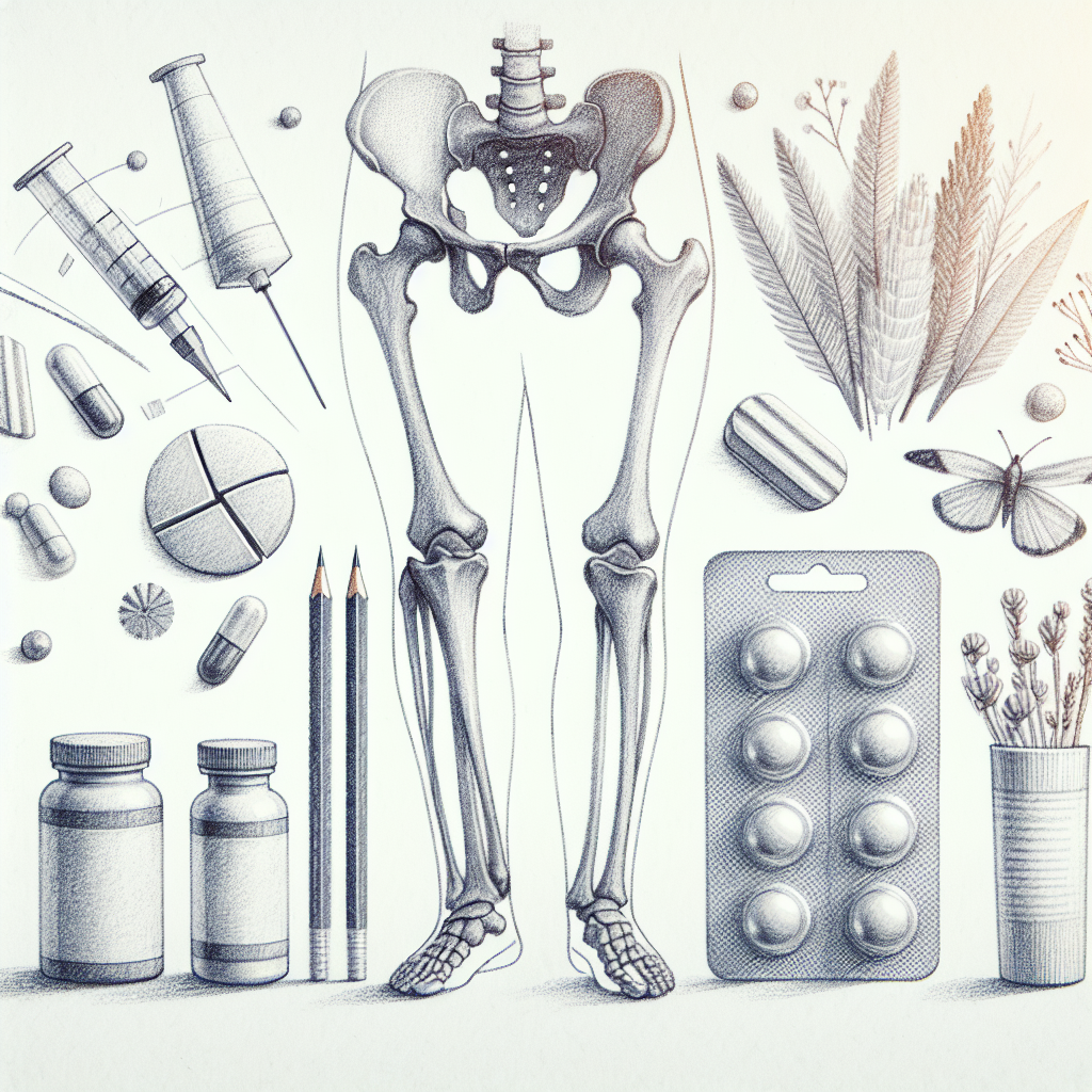 Pastelková ilustrace znázorňující téma: Zdraví kloubů