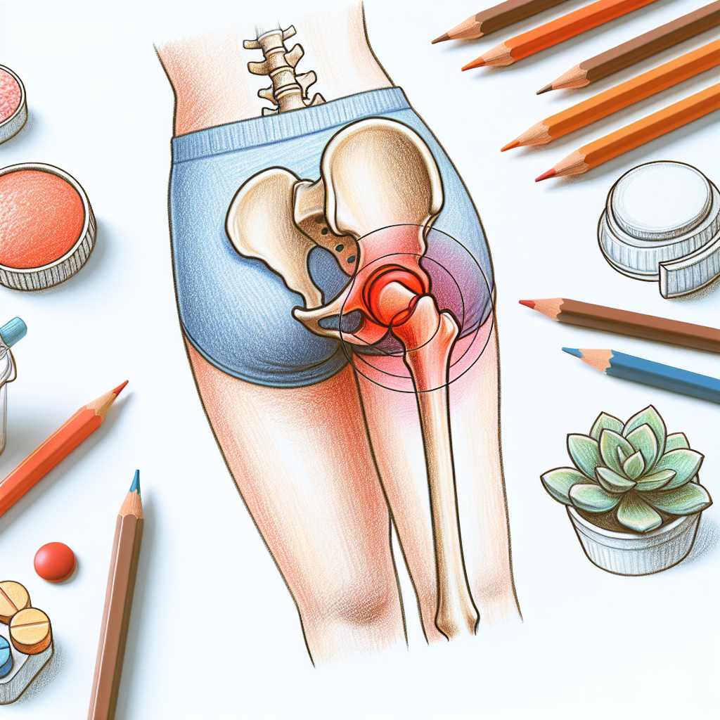 Pastelková ilustrace znázorňující téma: Zdraví kloubů