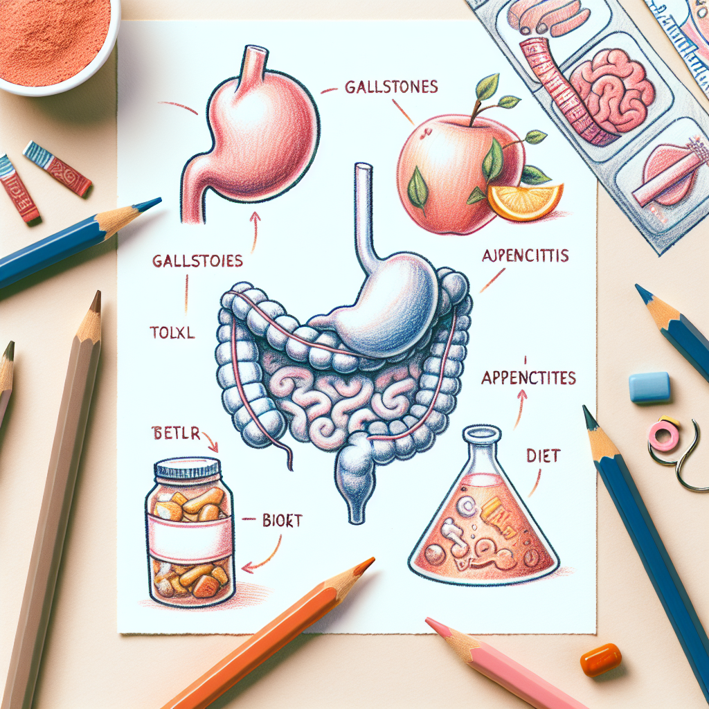 Pastelková ilustrace znázorňující téma: Zdraví