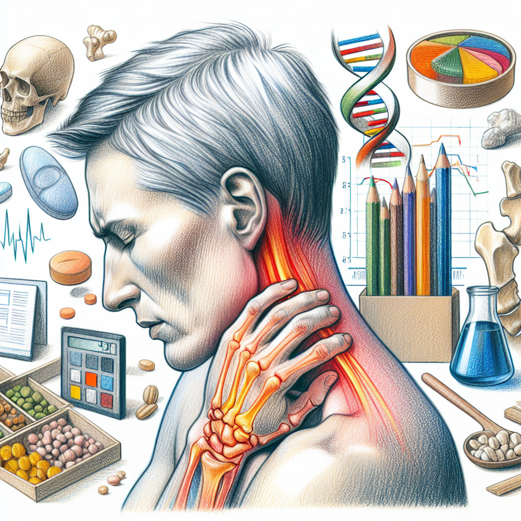 Pastelková ilustrace znázorňující téma: Zdraví a bolest