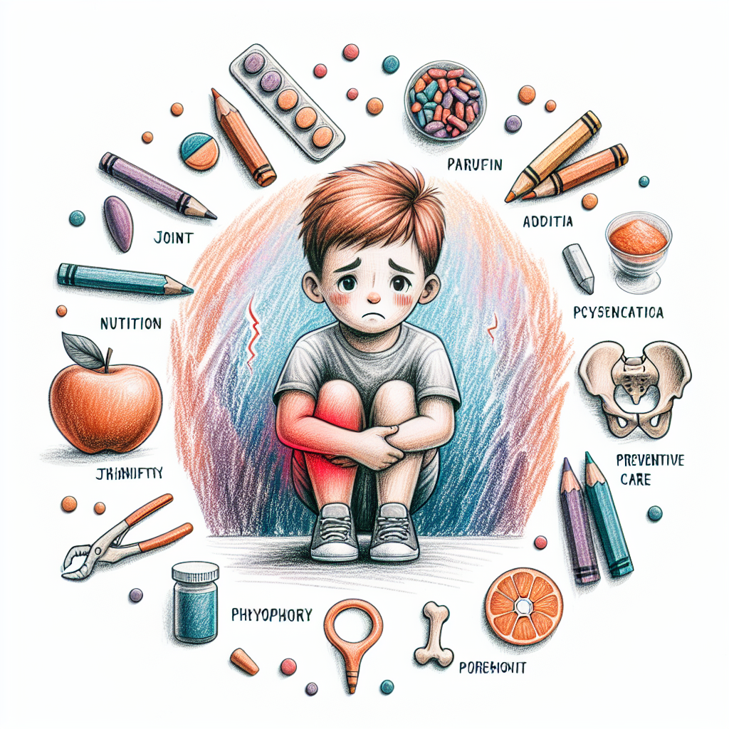 Pastelková ilustrace znázorňující téma: Zdraví dětí