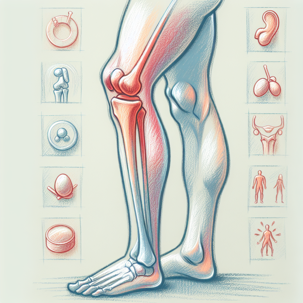 Pastelková ilustrace znázorňující téma: Zdraví kloubů