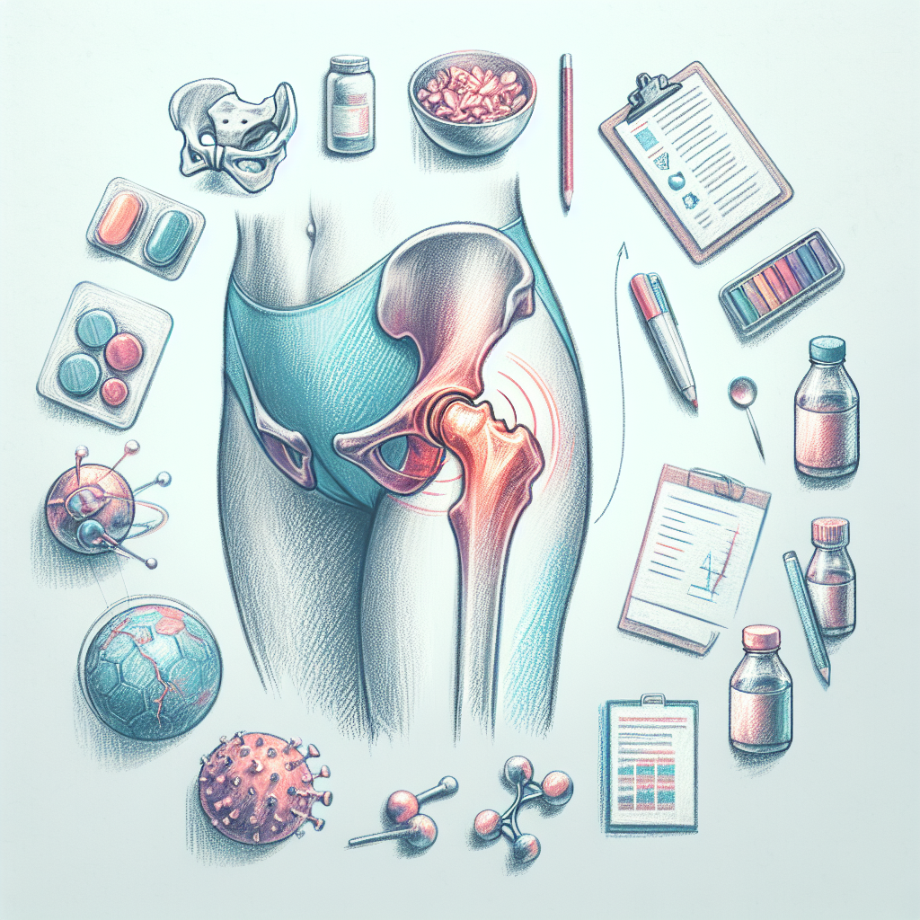 Pastelková ilustrace znázorňující téma: Zdraví kloubů