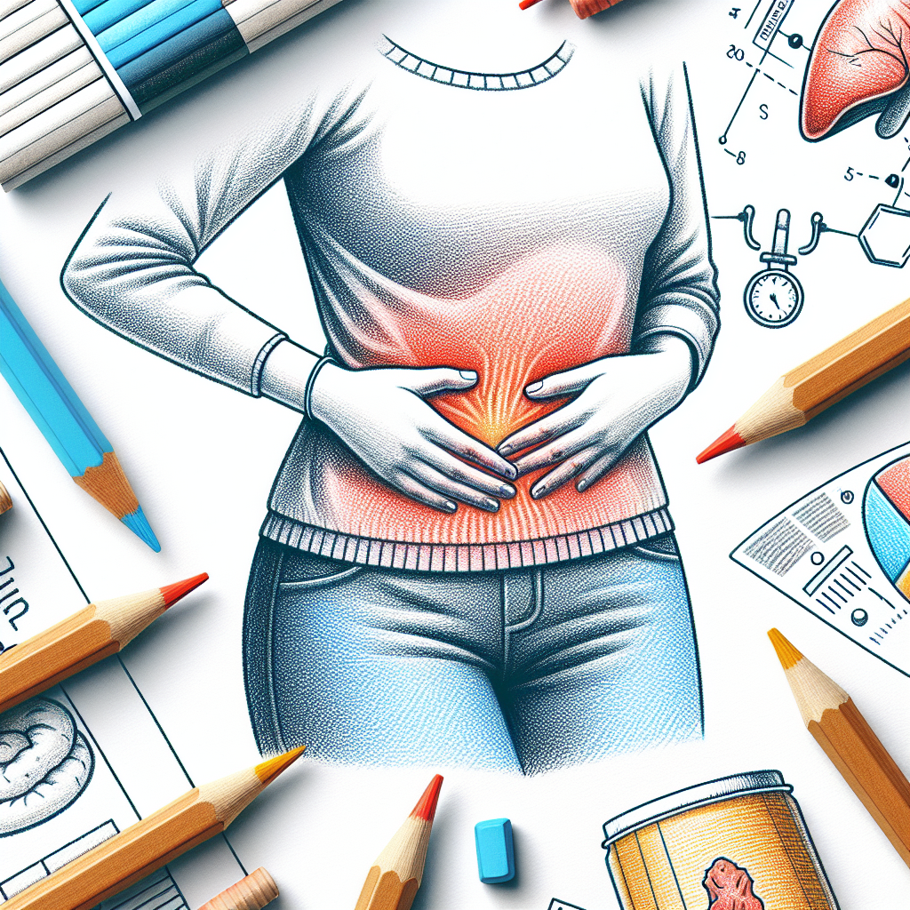 Pastelková ilustrace znázorňující téma: Zdraví