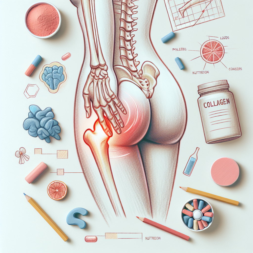 Pastelková ilustrace znázorňující téma: Zdraví kloubů