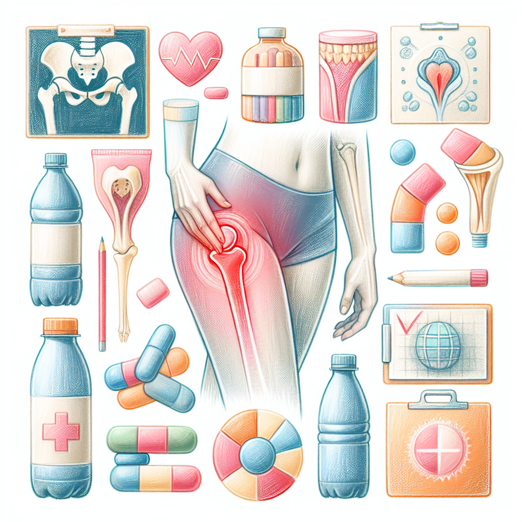 Pastelková ilustrace znázorňující téma: Zdraví kloubů