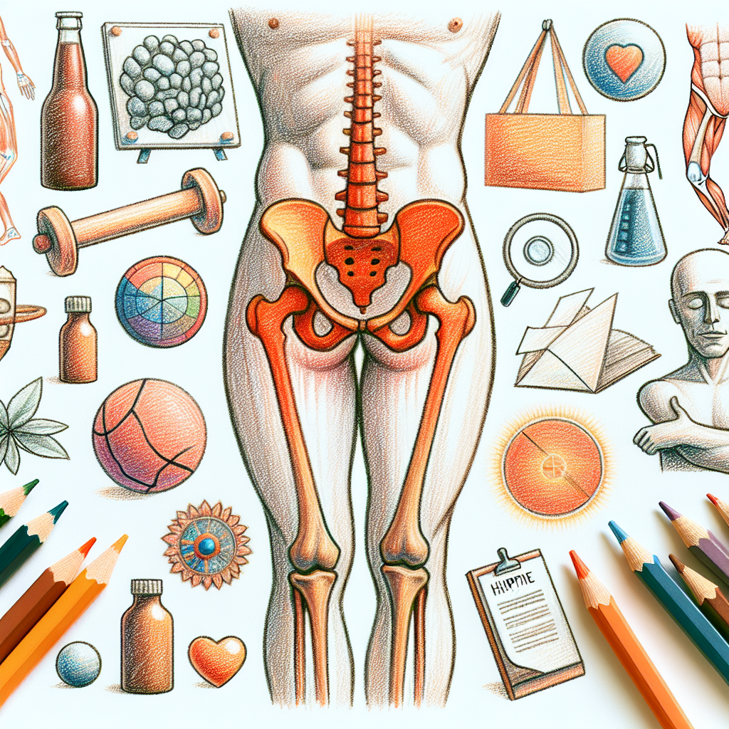 Pastelková ilustrace znázorňující téma: Zdraví a wellness