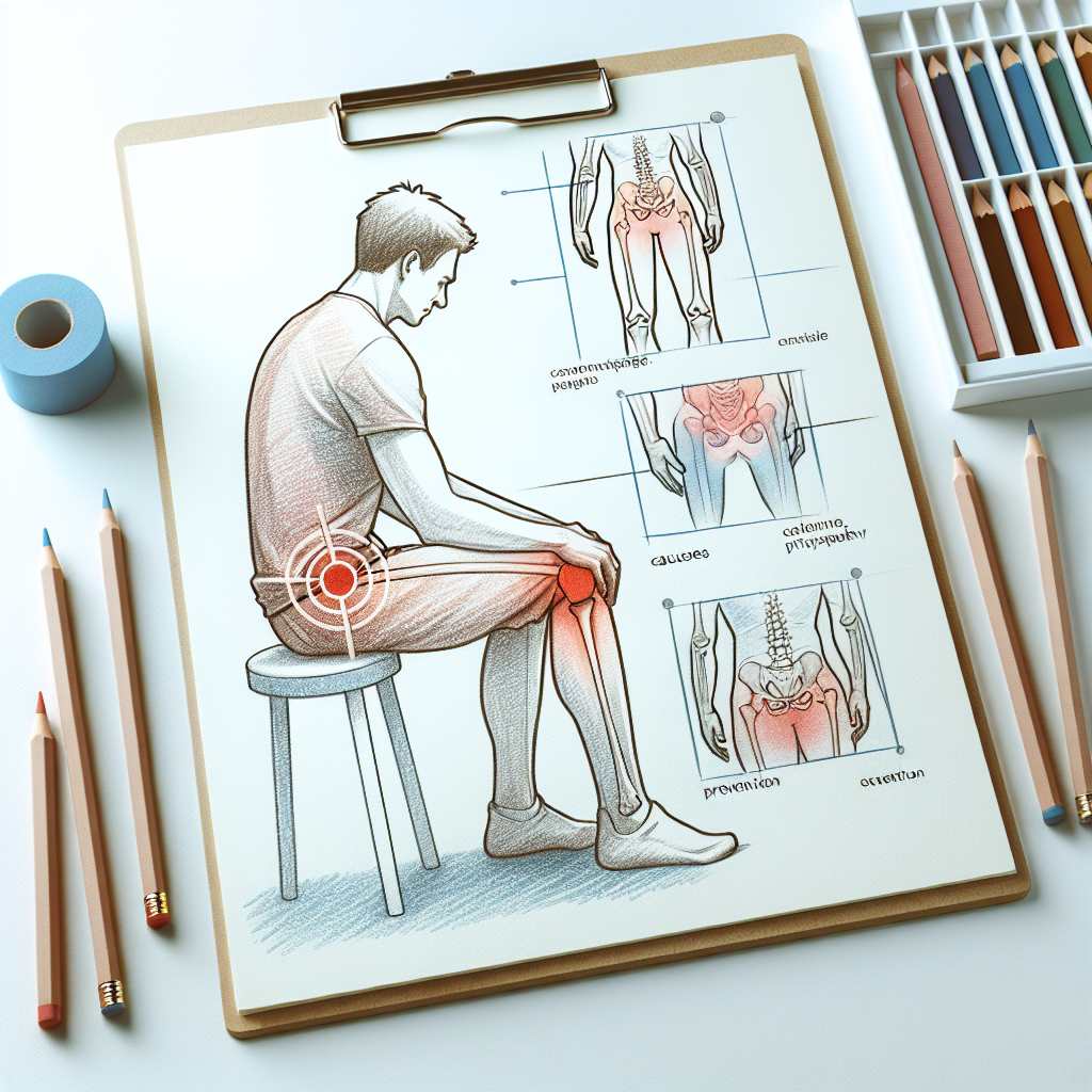 Pastelková ilustrace znázorňující téma: Zdraví kloubů