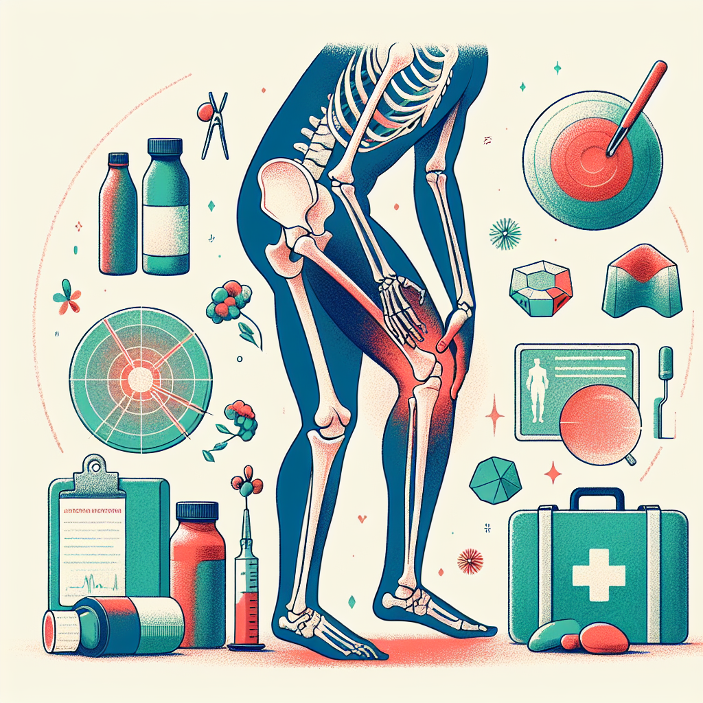 Pastelková ilustrace znázorňující téma: Zdraví kloubů