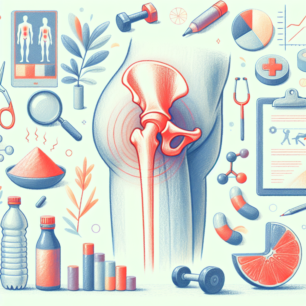 Pastelková ilustrace znázorňující téma: Zdraví kloubů