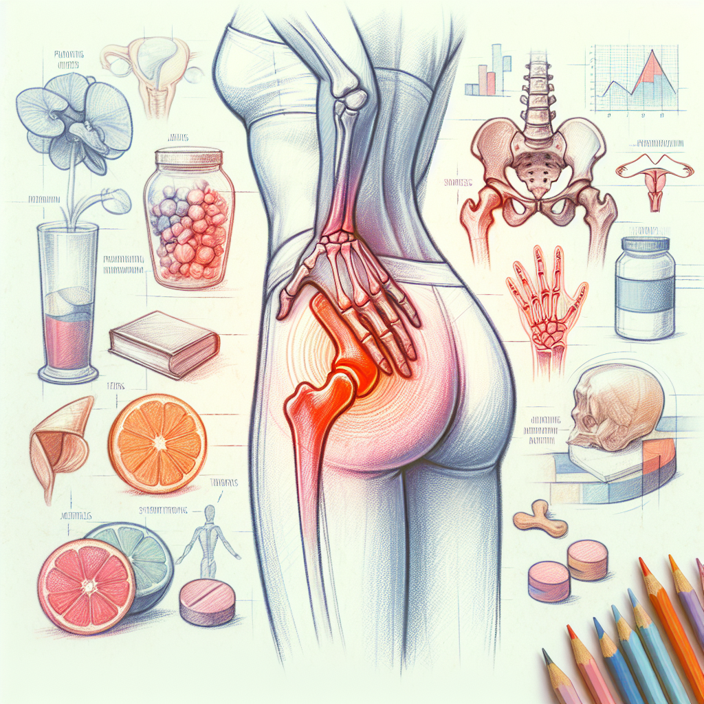 Pastelková ilustrace znázorňující téma: Zdraví kloubů