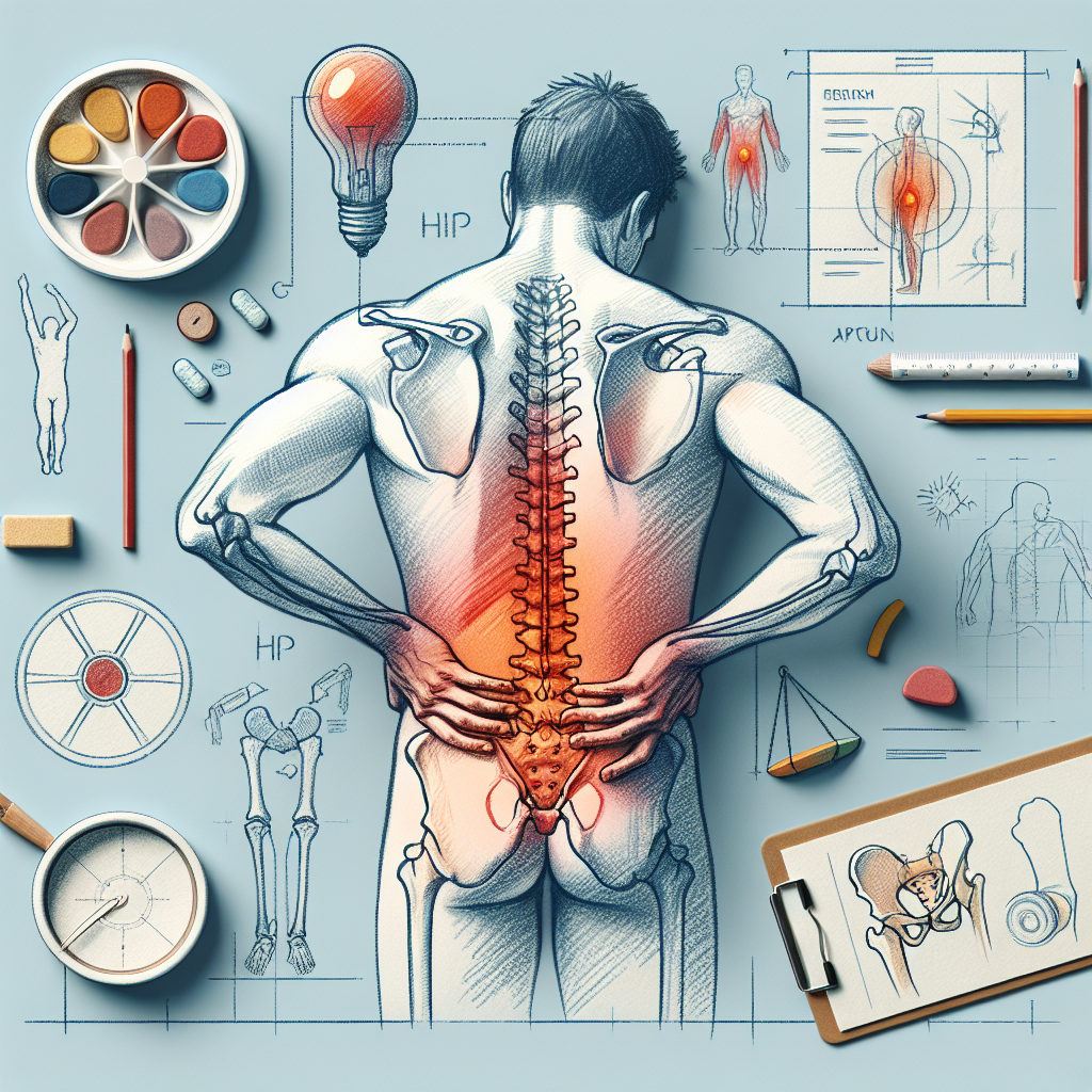 Pastelková ilustrace znázorňující téma: Zdraví kloubů