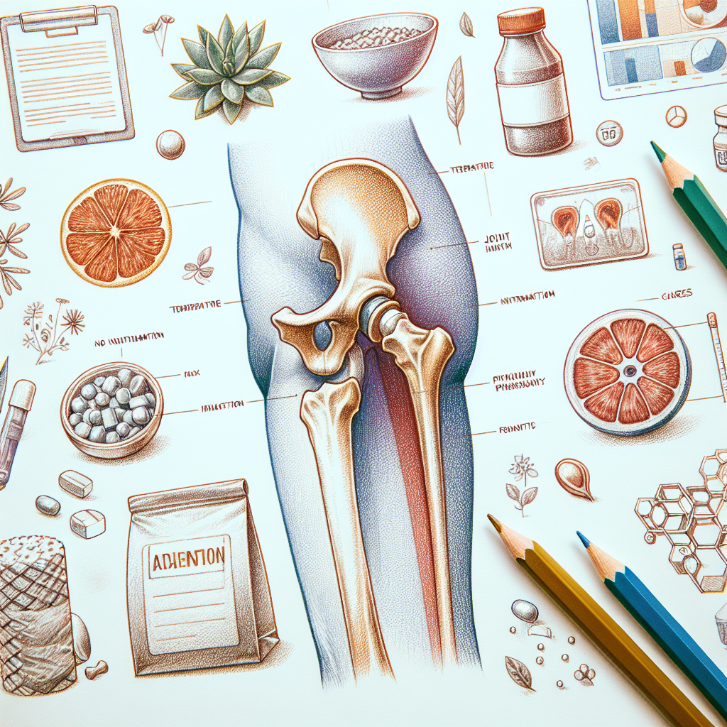 Pastelková ilustrace znázorňující téma: Zdraví kloubů