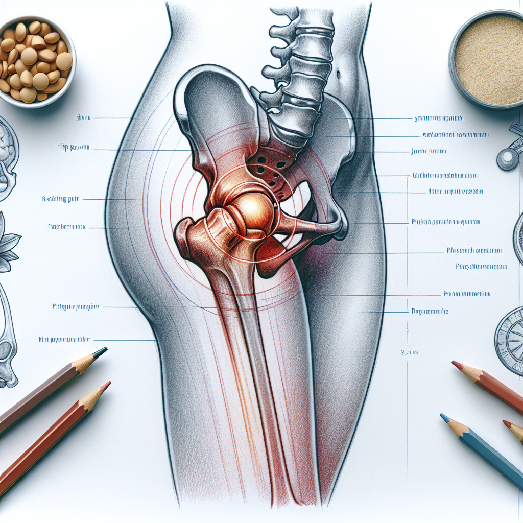 Pastelková ilustrace znázorňující téma: Zdraví kloubů