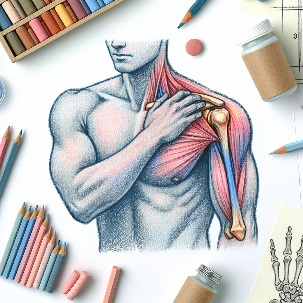 Pastelková ilustrace znázorňující téma: Zdraví