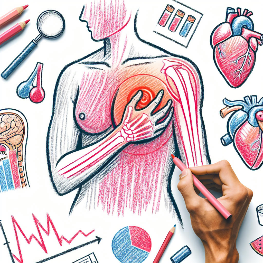 Pastelková ilustrace znázorňující téma: Zdraví