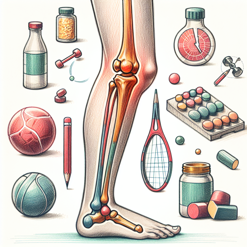 Pastelková ilustrace znázorňující téma: Zdraví kloubů