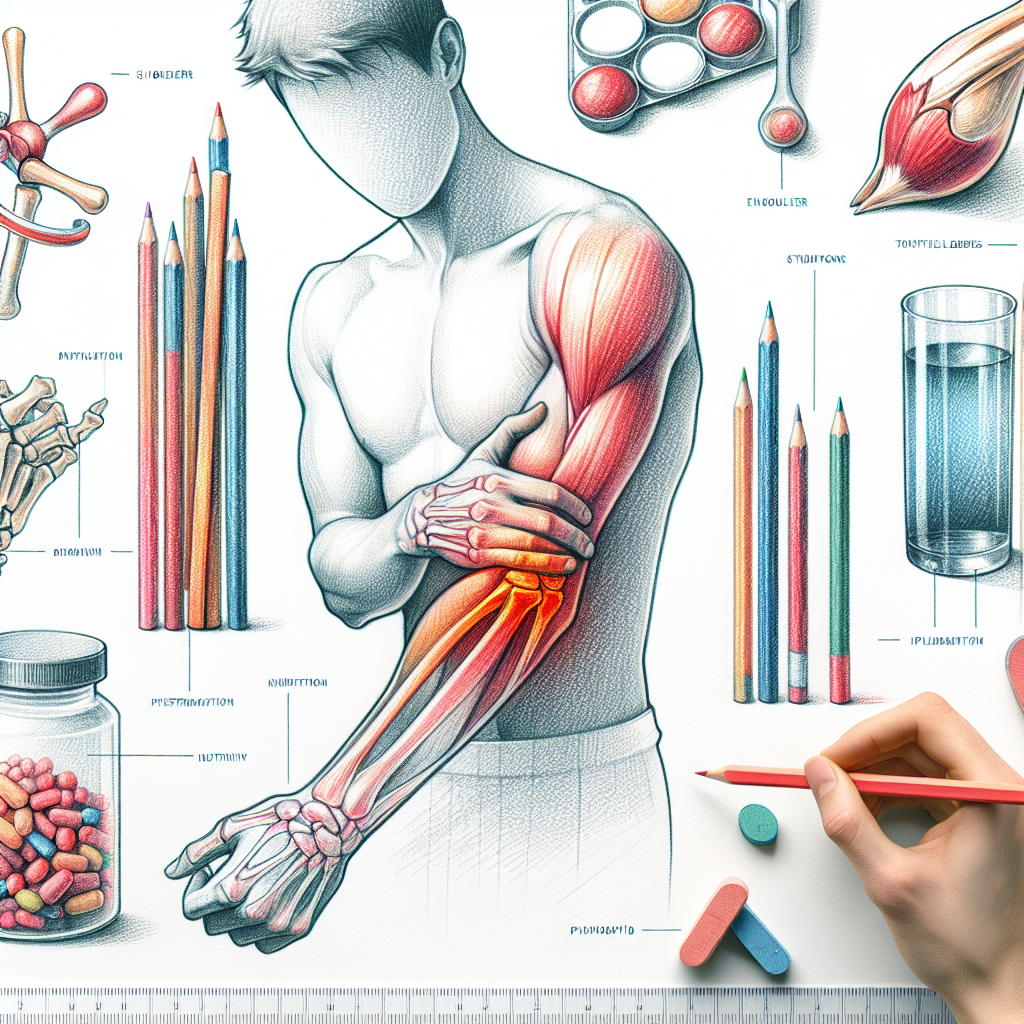 Pastelková ilustrace znázorňující téma: Zdraví
