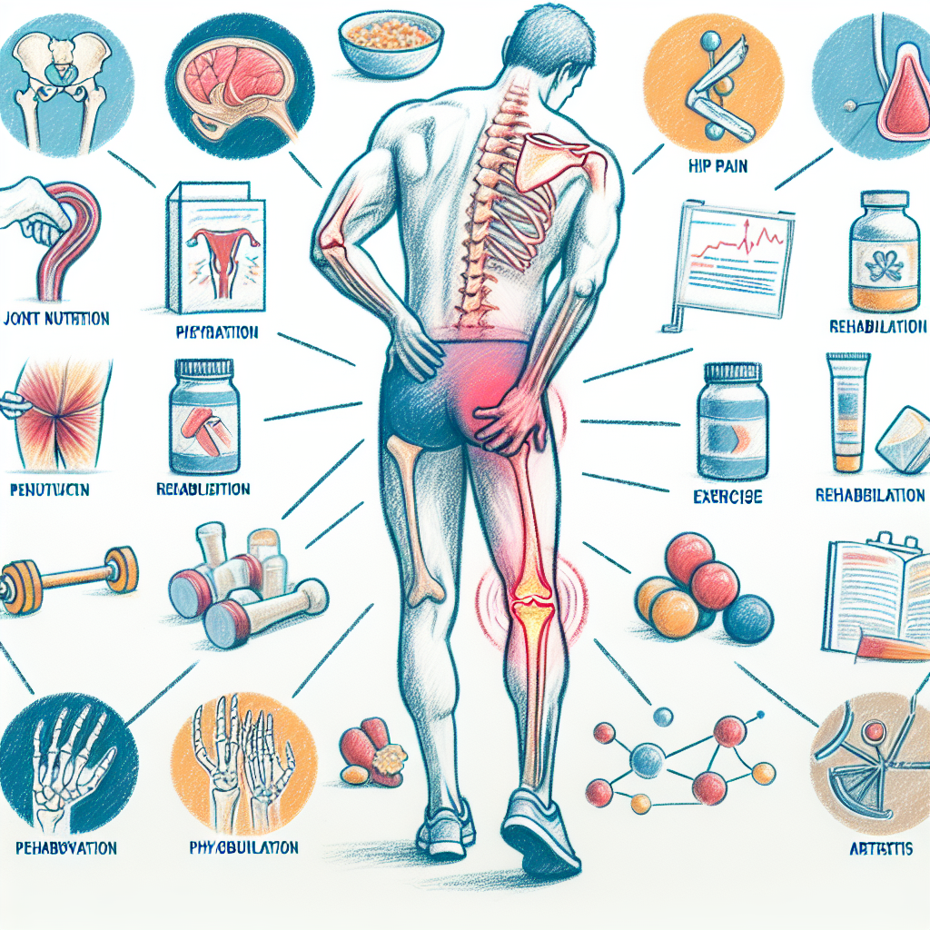 Pastelková ilustrace znázorňující téma: Zdraví kloubů